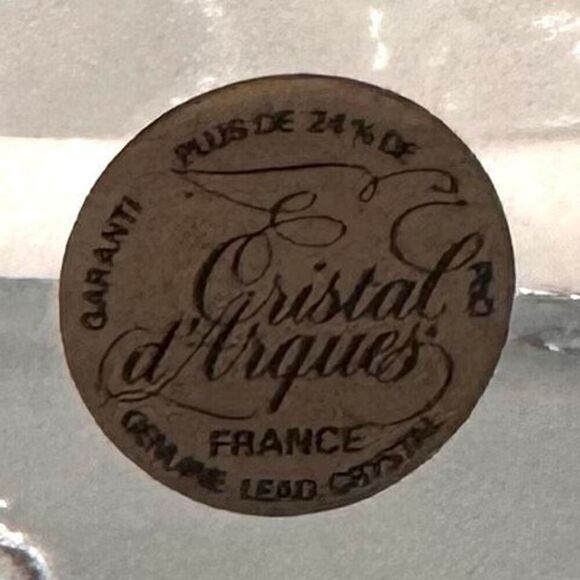 NWT Antique French Cristal D'Arques Cat Art Lead Crystal Glass Figurine Clear OS - Picture 5 of 5